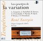 : Rene Saorgin - Les Caracteres de la Variation, CD