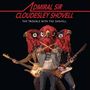 "Admiral Sir Cloudesley Shovell, The Trouble with The Shovell." Drei Musiker mit roten Vogelmasken und Instrumenten.