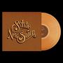 Text: "Sylvie New Season". Plattencover in Braun mit stilisierter Schrift und orangefarbene Vinyl-Schallplatte.