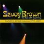Savoy Brown, Too Much Of A Good Thing, The Savoy Brown Collection 1992 - 2007. Bunte Lichtstrahlen auf schwarzem Hintergrund.
