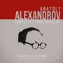 Anatoly Alexandrov: Klaviersonaten Nr.1-14, CD,CD,CD