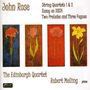 John Rose: Streichquartette Nr.1 & 2, CD