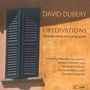 David Dubery: 17 Lieder & Streichquartett, CD