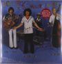 "ROCK 'N' ROLL with the MODERN LOVERS". Vier Personen, einer mit Gitarre, einer am Schlagzeug, einer am Kontrabass.