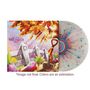 "Rare Treats: Viva Piñata Revisited", Grant Kirkhope. Illustration mit buntem Baum, Zaun, Schaufel und Erdbeeren. Vinyl.