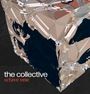 Text: "the collective octave one". Eine kristallartige Struktur in Würfelform mit Erdkarte und metallischen Facetten.