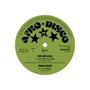 Text in einem runden, olivgrünen Design: "Afro Disco EP", "RIM AND KASA", "Love Me For Real", "SIDIKU BUARI", "I’m Ready".