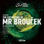 Text: „Janáček, The Excursions of Mr Brouček, LSO Live, Sir Simon Rattle.“ Logo oben links. Mond und Kohlblätter im Hintergrund.