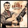 Texte: "Eddy Arnold", "The Tennessee Plowboy", "1946-1955". Ein Mann mit Gitarre, freundlicher Ausdruck, trägt Anzug mit Krawatte.