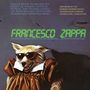Der Text besagt: "Francesco Zappa". Eine Illustration zeigt einen Hund im Renaissance-Gewand mit Sonnenbrille.