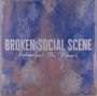 BROKEN SOCIAL SCENE, Remember The Humans. Abstraktes, blau-rosa Muster im Hintergrund.