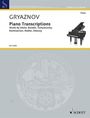 Piano Transcriptions, Noten