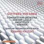 Gottfried von Einem: Konzert für Orchester op.4, CD