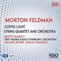 Morton Feldman: String Quartet and Orchestra, CD