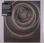 Text: Einnana, Takuro Okada. Schwarze Spiralen in einem grauen, hypnotischen Muster.