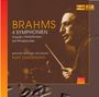 Johannes Brahms (1833-1897): Symphonien Nr.1-4, CD