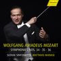 Wolfgang Amadeus Mozart: Symphonien Nr.34-36, CD
