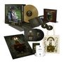 Das Bild zeigt verschiedene Alben und Merchandise von "Arthur Brown". Ein Vinyl, CDs, ein Buch und eine Tasche sind abgebildet.