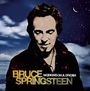 BRUCE SPRINGSTEEN, WORKING ON A DREAM. Illustration von einer nachdenklichen Person vor einem nächtlichen, wolkigen Himmel.