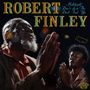 "ROBERT FINLEY, Hallelujah! Don't Let The Devil Fool Ya, Accompanied by Christy Johnson." Zwei betende Personen im Anzug.