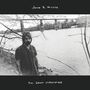 "John R. Miller, The Great Unknowing". Ein Schwarz-Weiß-Foto zeigt eine Person am Fluss, Hintergrund Brücke.