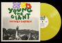 Text: "Young the Giant, Victory Garden, Evergreen, Different Kind of Love, Bitter Fruit, Already There, Ships Passing." Gelbe Schallplatte.