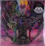 "Mastodon" und "Marrow Deep" in der Mitte, umgeben von bunten, mystischen Gestalten und einem großen Skelett unten. Limited Edition LP Sticker oben rechts.