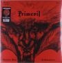 „Primevil“, „Smokin’ Bats At Campton’s“. Rotes Cover mit bösem Gesicht, limitierte Ausgabe, rotes Marmor-Vinyl.