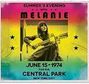 Melanie: Central Park 1974, CD,CD