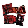 "Danzig", "Deth Red Sabaoth". Rotes Albumcover mit Frau und Baum, Vinyl-Schallplatte, Booklet und Foto der Person.