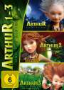Luc Besson: Arthur und die Minimoys 1-3, DVD,DVD,DVD