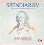 Alexander Spendiarov (1871-1928): Symphonische Dichtung op. 10 "3 Psalms", CD