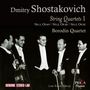Dmitri Schostakowitsch: Streichquartette Vol.1, CD