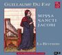 Guillaume Dufay (1400-1474): Missa Sancti Jacobi, CD