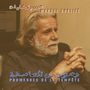 Marcel Khalifé, Promesses de la Tempête. Ein älterer Mann mit grauem Haar sitzt nachdenklich mit gefalteten Händen.