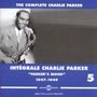 Charlie Parker: Intégrale Charlie Parker Vol.5, CD,CD,CD