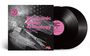 "Electronic Music Anthology: The Techno Session". Schallplatten und ein pinkes Logo mit „TECHNO MUSIC - SPECIAL EDITION“.