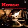 "House Classics by the Masters of House Music" steht groß. Im Hintergrund ein DJ mit Plattenspieler, warme Beleuchtung.