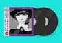 Text: "Brigitte Fontaine", "Comme à la Radio". Schwarz-weiße Porträtillustration einer Frau, zwei Schallplatten im Hintergrund.