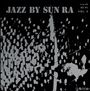 "Jazz by Sun Ra", t r lp 28, HI-FI, VOL. 2. Abstraktes, monochromes Muster aus weißen Punkten und Strichen.