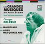 "LES GRANDES MUSIQUES DU PETIT ÉCRAN", "Georges DELERUE", "MAUREGARD", "ADIEU MES QUINZE ANS", Vol. 13, Porträt eines Mannes.
