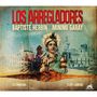 "LOS ARREGLADORES: BAPTISTE HERBIN, MININO GARAY" in großen Buchstaben, gefolgt von "LEO MONTANA, FELIPE CABRERA". Collage-Stil.