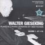: Walter Gieseking spielt Klaviersonaten von Beethoven Vol.1, CD,CD,CD,CD
