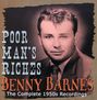 Benny Barnes: Poor Man's Riches, Complete 1950s..., CD