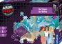 „Der Schatz der Delfine“, „Krimi Puzzle“, ab 8 Jahren, „Lesen Puzzeln Lösen“. Drei Mädchen, Taucher und Delfine.