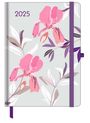 : GreenLine Diary Floral 2025 - Buchkalender - Taschenkalender - 16x22, KAL