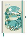 : GreenLine Diary Green Vibes 2025 - Buchkalender - Taschenkalender - 16x22, Buch