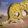 : Dali 2025 - Wand-Kalender - Broschüren-Kalender - 30x30 - 30x60 geöffnet - Kunst-Kalender, KAL