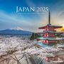 : Japan 2025 - Wand-Kalender - Broschüren-Kalender - 30x30 - 30x60 geöffnet - Reise-Kalender, KAL