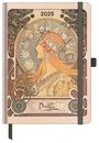 : Alfons Mucha 2025 - Buchkalender - Taschenkalender - Kunstkalender - 16x22, KAL